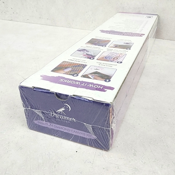 Diamond Canvas Kit Twisted Blossom Anne Marie Bone 30X30cm DYI Painting Sealed - Picture 7 of 13